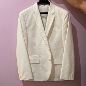 Mens White sports coat from Express - 40 short